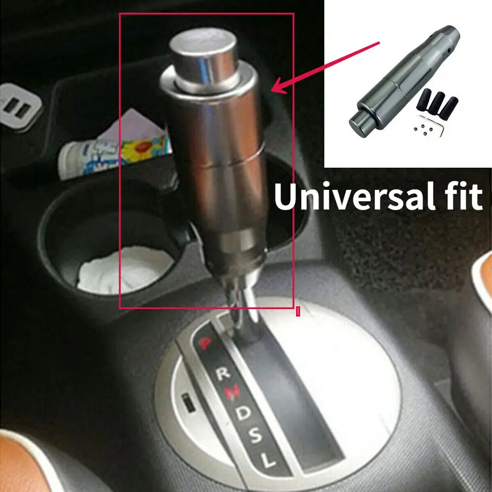 Aluminum CNC Gray Universal Car Accessories Interior Gear Stick Shift Knob Shifter Lever with Button Parts
Aluminum CNC Gray Universal Car Accessories Interior Gear Stick Shift Knob Shifter Lever with Button Parts