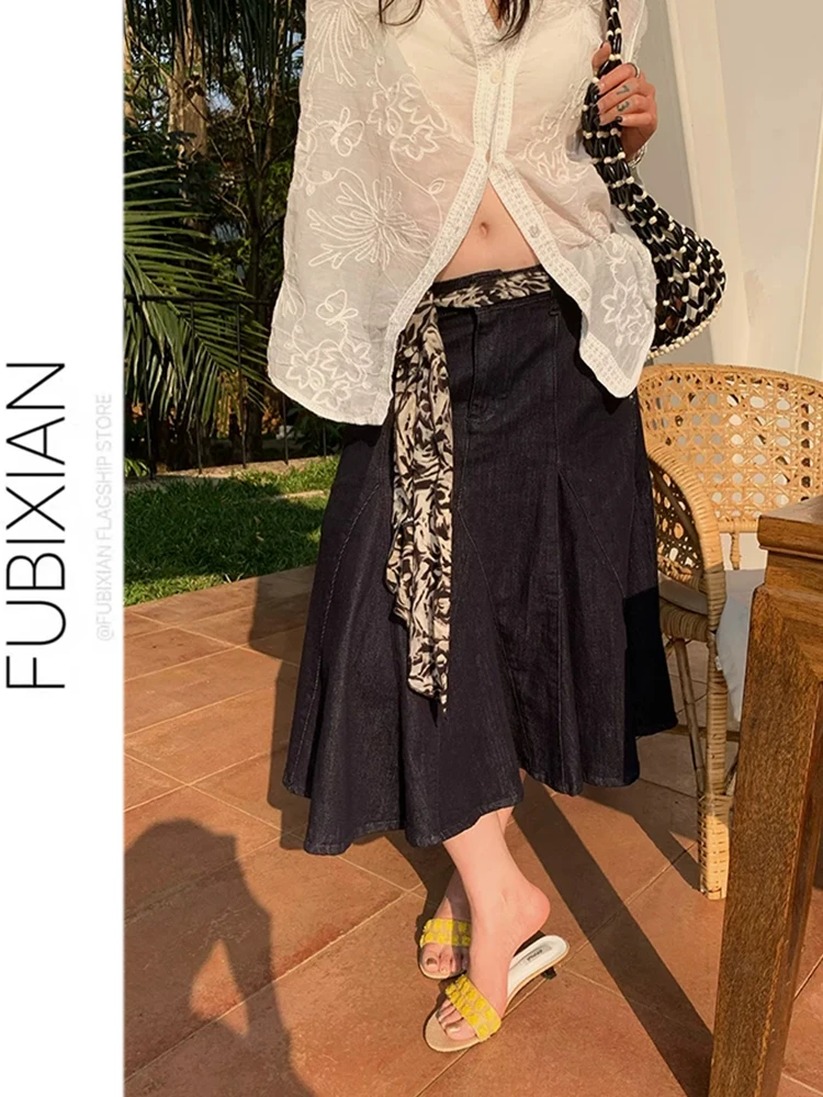 Retro Heavy Work Low Waist Denim Half Skirt Women's Summer New Fashion Match a Line Midi Skirt Polyester Viscose Spandex
Retro Heavy Work Low Waist Denim Half Skirt Women's Summer New Fashion Match a Line Midi Skirt Polyester Viscose Spandex