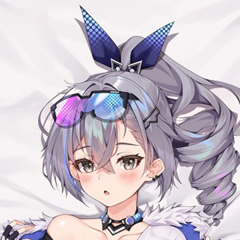 Dakimakura Anime Silver Wolf Pillow Case Double-sided Print Of Life-size Body Pillowcase Gifts Cushion Cover
Dakimakura Anime Silver Wolf Pillow Case Double-sided Print Of Life-size Body Pillowcase Gifts Cushion Cover
