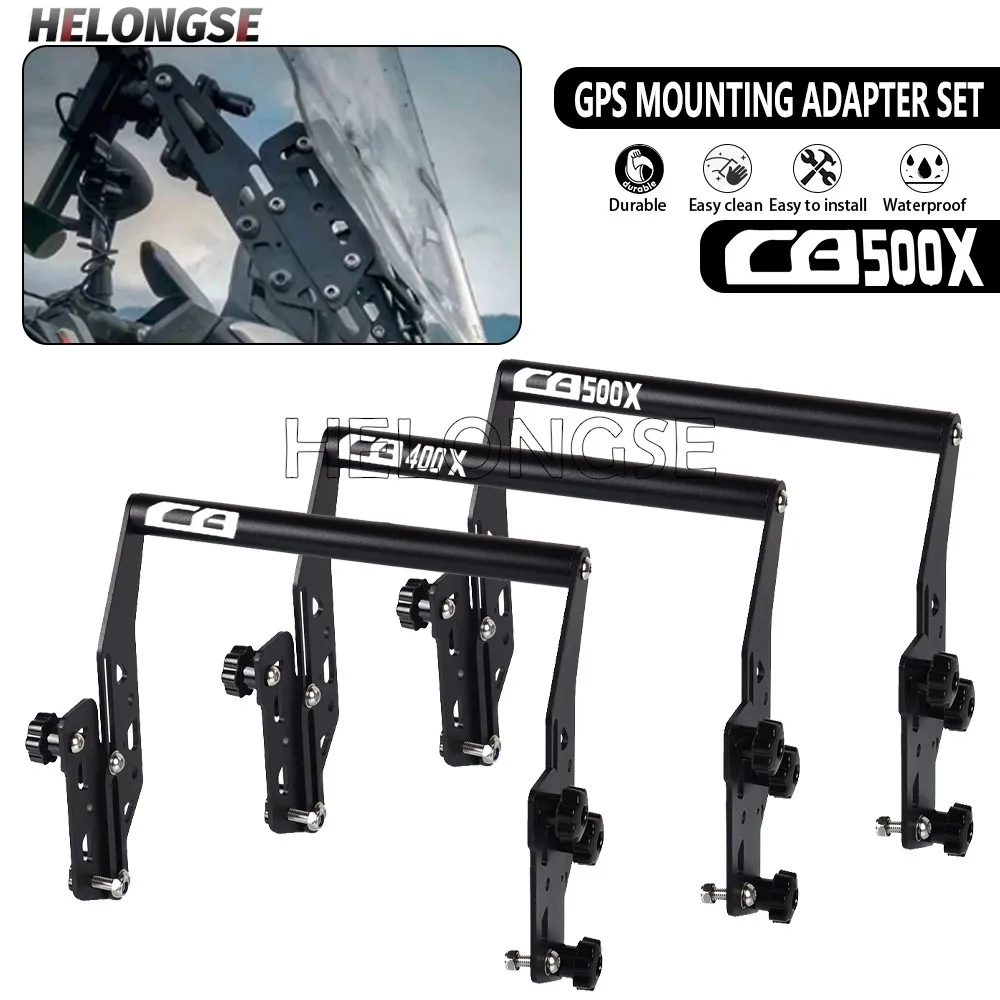 For HONDA CB500X CB 500 X CB400X 2024 2023 2022 2021-2015 HELONGSE Windscreen Adjuster Bracket&Phone GPS mounting adapter Set
For HONDA CB500X CB 500 X CB400X 2024 2023 2022 2021-2015 HELONGSE Windscreen Adjuster Bracket&Phone GPS mounting adapter Set