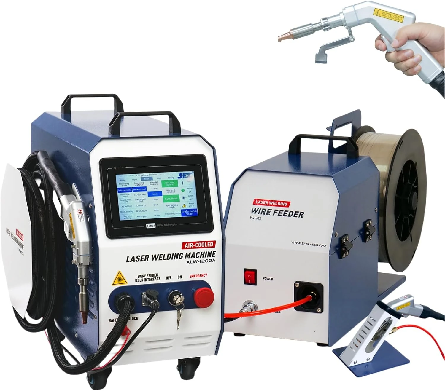 High Quality New Handheld Fiber Laser Welding Machine Feeder Digital Control Engine Core Portable Design
High Quality New Handheld Fiber Laser Welding Machine Feeder Digital Control Engine Core Portable Design