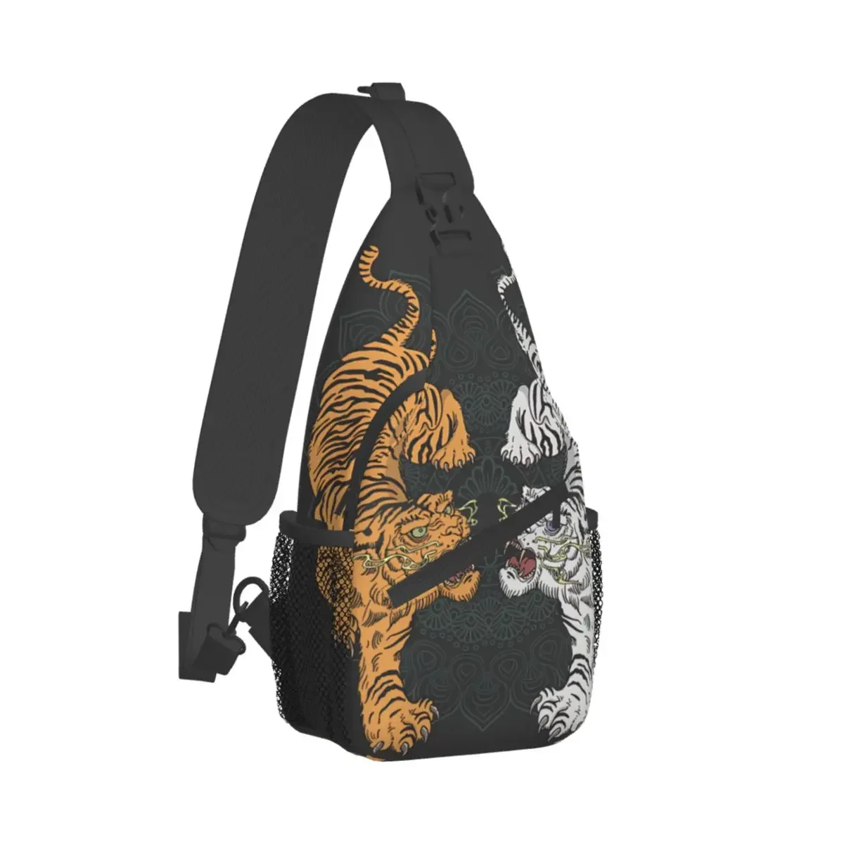 Japanese Style Crossbody Bag Sports Tiger Tattoo Design Wild Animal Chest Bag Unisex Women Man Fashion Shoulder Backpacks Travel
Japanese Style Crossbody Bag Sports Tiger Tattoo Design Wild Animal Chest Bag Unisex Women Man Fashion Shoulder Backpacks Travel