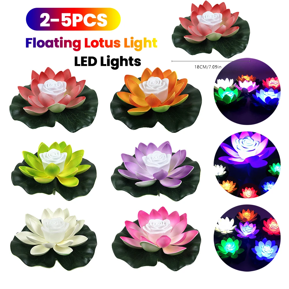 Floating Foam Lotus Battery Operated Artificial Lily Flower Night Lamp Night Lamp Fish Tank Decoration
Floating Foam Lotus Battery Operated Artificial Lily Flower Night Lamp Night Lamp Fish Tank Decoration