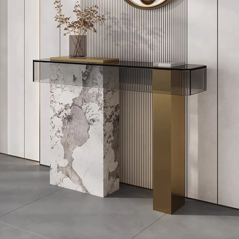 Modern Nordic Console Tables Unique Beauty Luxury Minimalist Corner Table Aesthetic Glamour Schreibtisch Living Room Furniture
Modern Nordic Console Tables Unique Beauty Luxury Minimalist Corner Table Aesthetic Glamour Schreibtisch Living Room Furniture