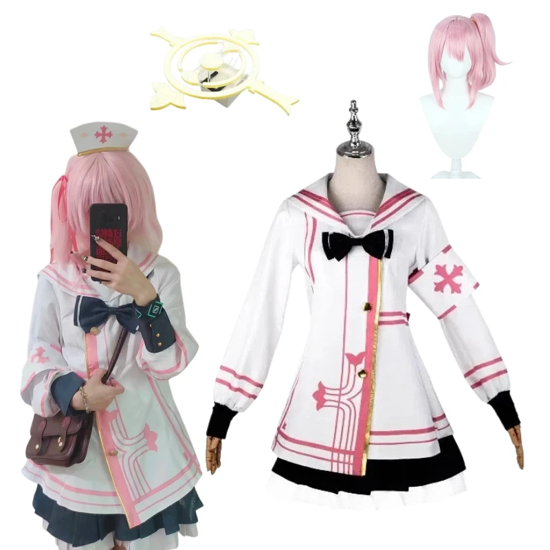 Game Sumi Serina Cosplay Nurse Costume White Top Black Skirt Uniform JK for Women Role Play Outfit Theme Party
Game Sumi Serina Cosplay Nurse Costume White Top Black Skirt Uniform JK for Women Role Play Outfit Theme Party