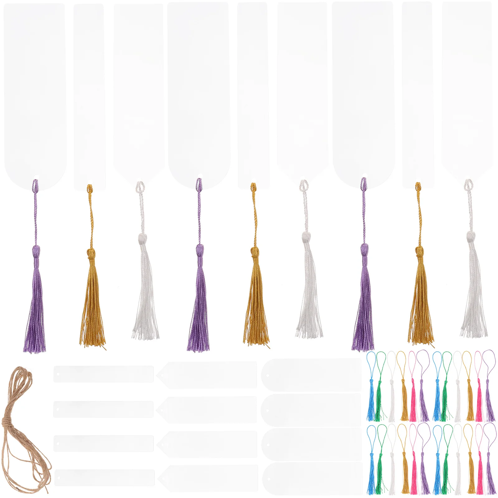 36 set Acrylic Bookmarks 36 Sets Tassels Bulk Sublimation Blanks Decorate Plastic Diy Student Supply Gifts Delicate Page Marker
36 set Acrylic Bookmarks 36 Sets Tassels Bulk Sublimation Blanks Decorate Plastic Diy Student Supply Gifts Delicate Page Marker