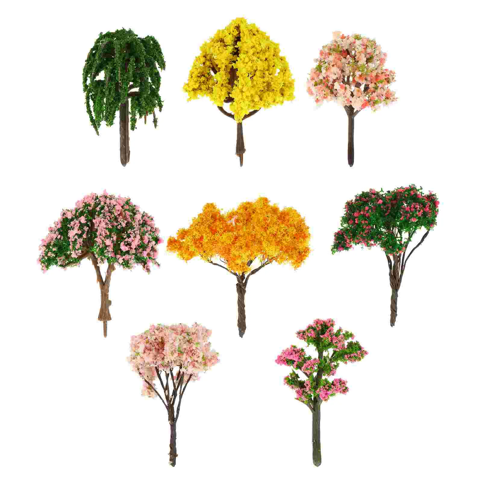 8 Pcs Simulation Cherry Blossom Trees Miniature Plant Decorations for Crafts Moss Landscape Sandbox Adornments Plastic
8 Pcs Simulation Cherry Blossom Trees Miniature Plant Decorations for Crafts Moss Landscape Sandbox Adornments Plastic