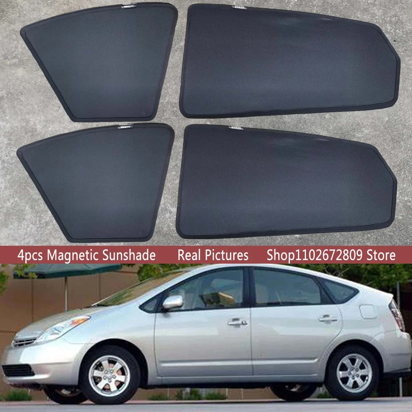 Magnetic Car Sunshade Shield Front Windshield Frame Curtain Sun Shade For Toyota Prius XW20 20 2003 - 2009 2004 2005 Accessories
Magnetic Car Sunshade Shield Front Windshield Frame Curtain Sun Shade For Toyota Prius XW20 20 2003 - 2009 2004 2005 Accessories