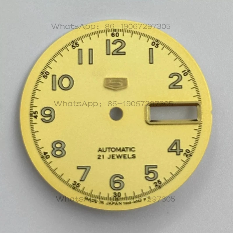 Customized NH36 Dial Diameter 28.5mm Log Accessories Mechanical Watch Modified Classic Double Calendar Literal Watch Accessories
Customized NH36 Dial Diameter 28.5mm Log Accessories Mechanical Watch Modified Classic Double Calendar Literal Watch Accessories