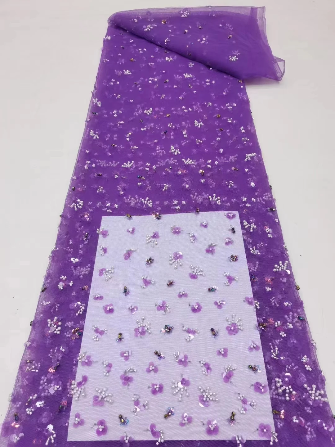 2023 Latest Handmade Beads French Lace Fabric Sequins Embroidery African Nigerian Tube Beads Lace Fabric For Party Dress KR2342
2023 Latest Handmade Beads French Lace Fabric Sequins Embroidery African Nigerian Tube Beads Lace Fabric For Party Dress KR2342
