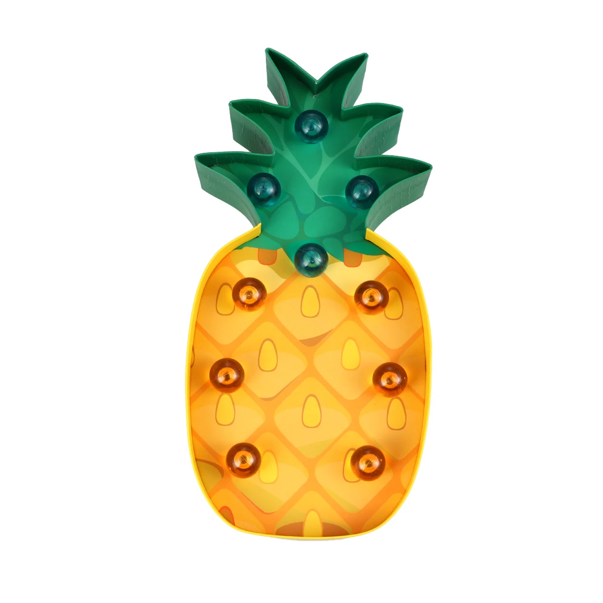 LED Slice Marquee Light Sign Paper Night Light Pineapple Wall Lamp without Batteries Home Decor for Party Bedroom
LED Slice Marquee Light Sign Paper Night Light Pineapple Wall Lamp without Batteries Home Decor for Party Bedroom