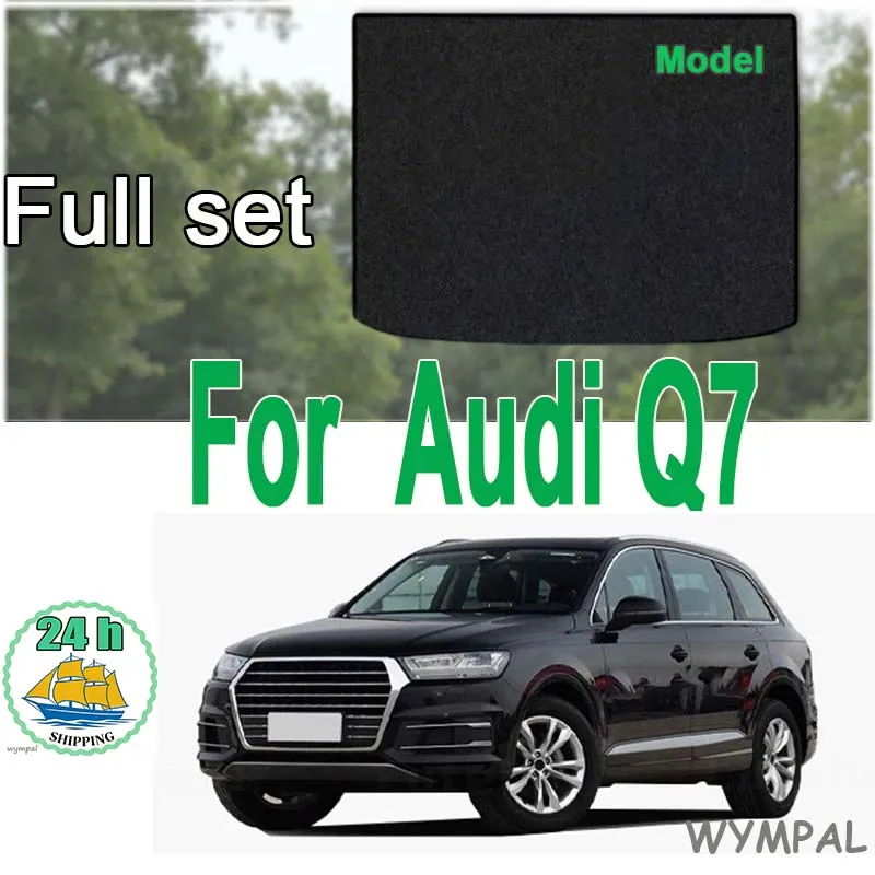 Velour matsTrunk Mat For Audi Q7 2016-2025 Boot Cargo Liner Tray Trunk Tray Pad Accessories
Velour matsTrunk Mat For Audi Q7 2016-2025 Boot Cargo Liner Tray Trunk Tray Pad Accessories