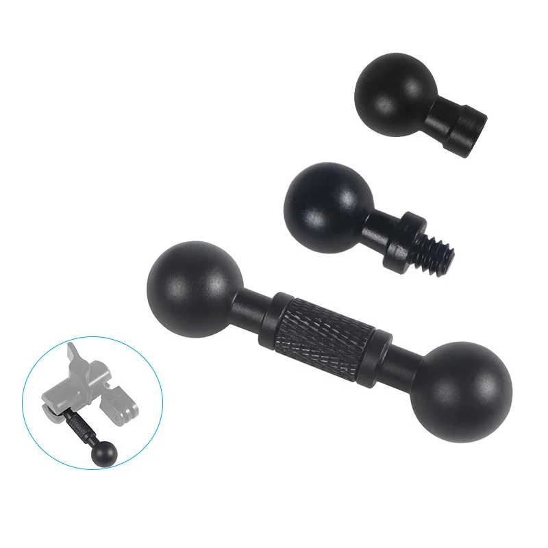 Sports camera 17mm ball head holder 20mm motorcycle car phone holder 13mm photography holder
Sports camera 17mm ball head holder 20mm motorcycle car phone holder 13mm photography holder