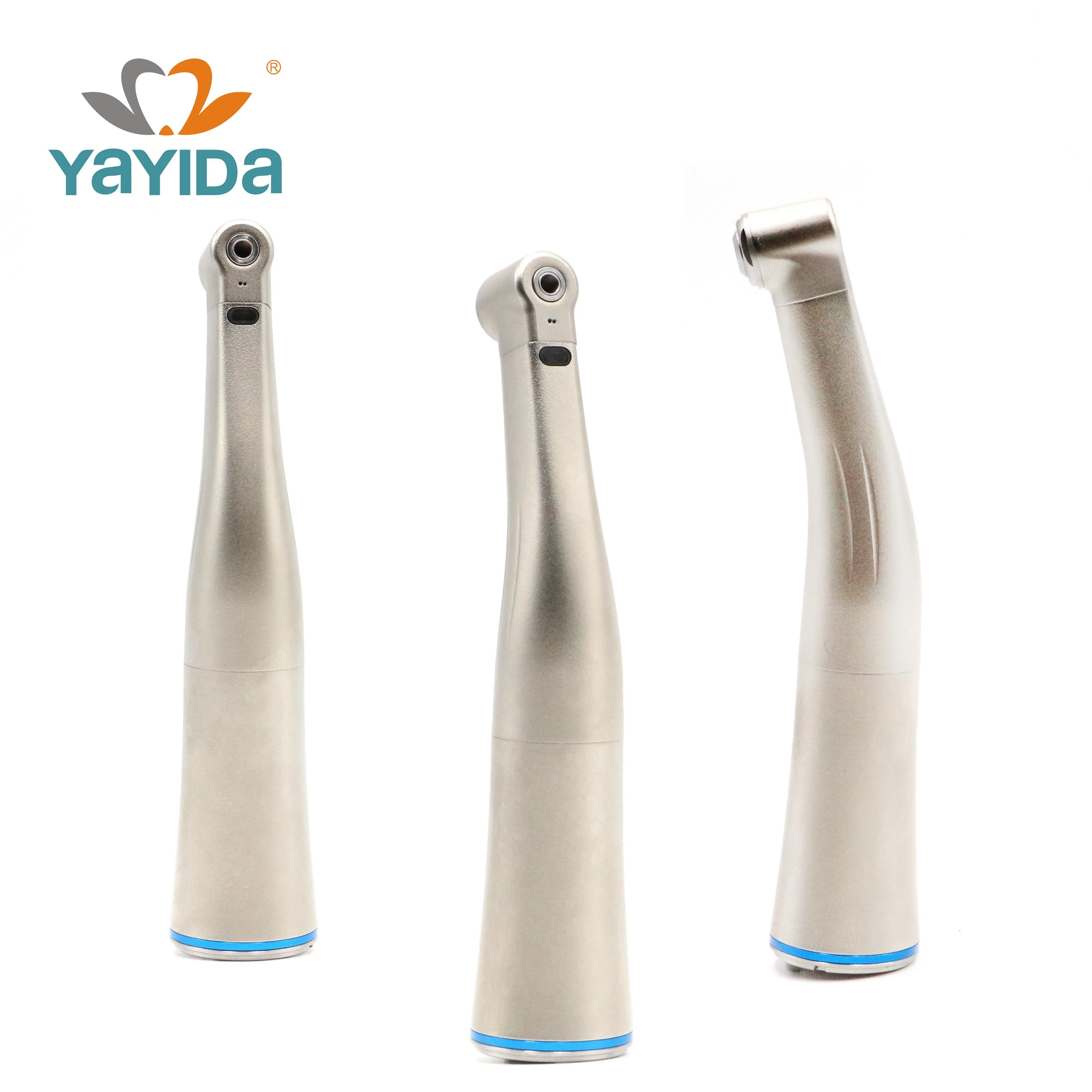 YAYIDA 1:1 Fiber Optic Contra Angle Titanium Boday Dental Low Speed Handpiece
YAYIDA 1:1 Fiber Optic Contra Angle Titanium Boday Dental Low Speed Handpiece