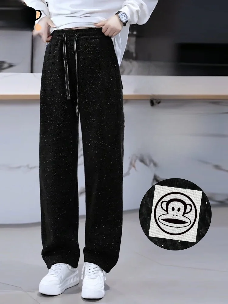 Мужские шерстяные брюки Paul Frank Bla прямого кроя, осенняя новинка, повседневные брюки в стиле французского шика, длинные брюки-карго
Мужские шерстяные брюки Paul Frank Bla прямого кроя, осенняя новинка, повседневные брюки в стиле французского шика, длинные брюки-карго