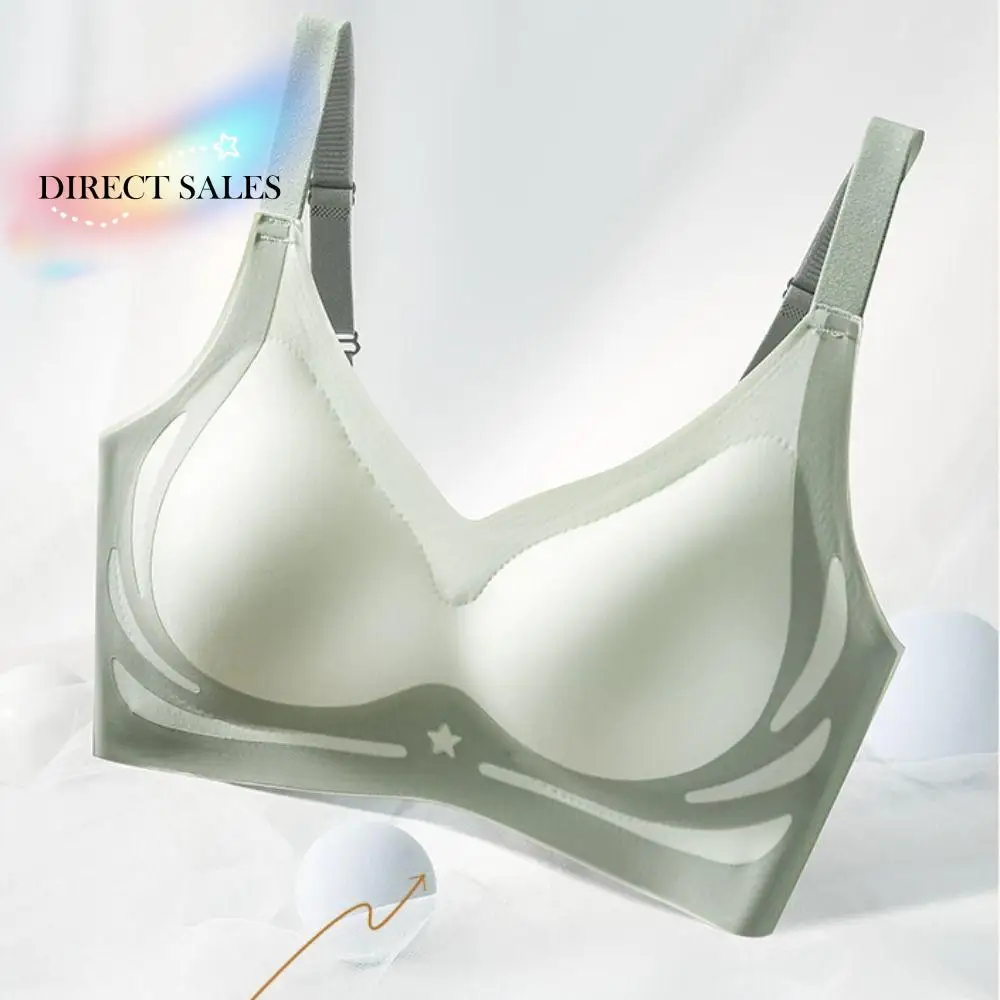 Soft Patchwork Wireless Deep V Bra Close-fitting Shockproof Push Up Underwear Big Cup Anti-sagging Brassiere for Women Running
Soft Patchwork Wireless Deep V Bra Close-fitting Shockproof Push Up Underwear Big Cup Anti-sagging Brassiere for Women Running