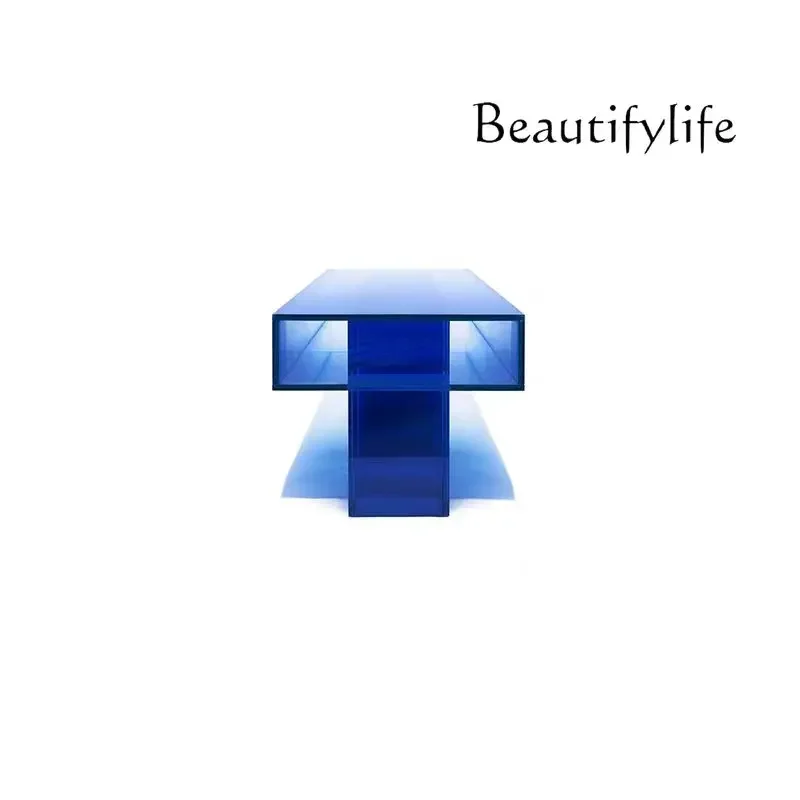 BJ FKDesigner Acrylic Gradual Change Blue Bench Commercial Hall Decorative Stool Creative Art
BJ FKDesigner Acrylic Gradual Change Blue Bench Commercial Hall Decorative Stool Creative Art