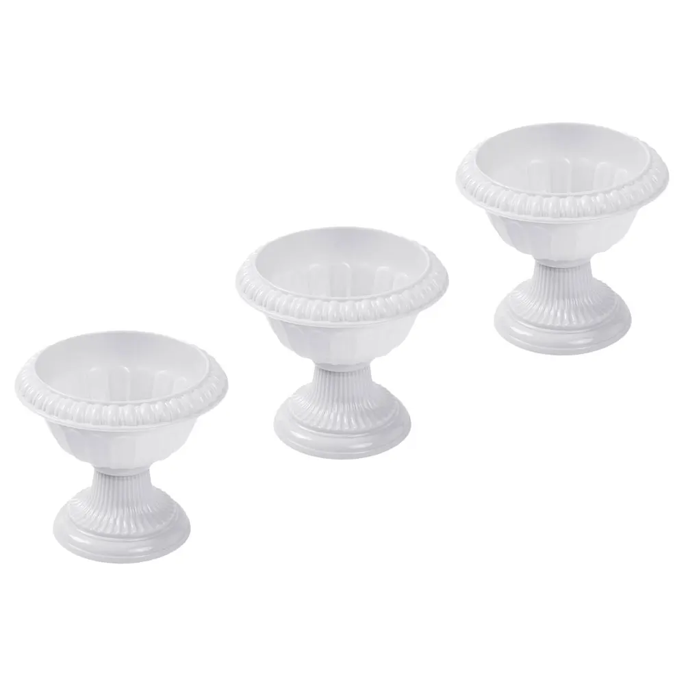 3 Pcs Roman Flower Pots Creative European Style Decorative Plant Holder Wedding Balcony Garden Plastic Flowerpot
3 Pcs Roman Flower Pots Creative European Style Decorative Plant Holder Wedding Balcony Garden Plastic Flowerpot