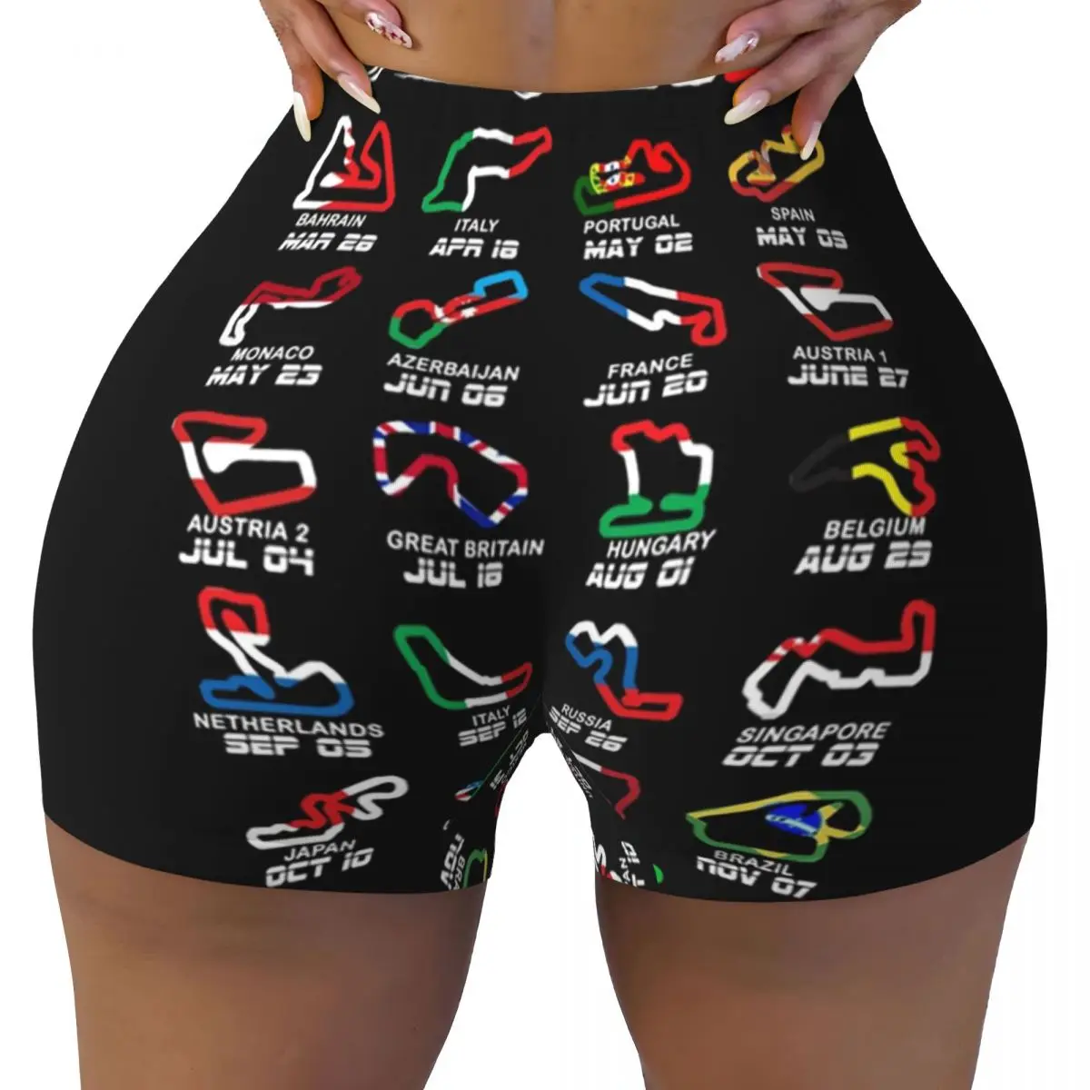 Custom Charles Colorful Circuits Formula Car Racing Leclercs Gym Biker Running Shorts for Women Workout Yoga Shorts
Custom Charles Colorful Circuits Formula Car Racing Leclercs Gym Biker Running Shorts for Women Workout Yoga Shorts