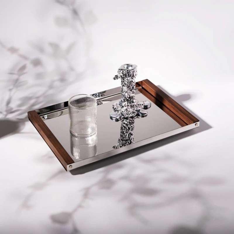 Artistic Creativity Design Stainless Steel Fruit Plate Nordic Light Luxury Household Living Room Decoration Fruit Snacks Pallet
Artistic Creativity Design Stainless Steel Fruit Plate Nordic Light Luxury Household Living Room Decoration Fruit Snacks Pallet