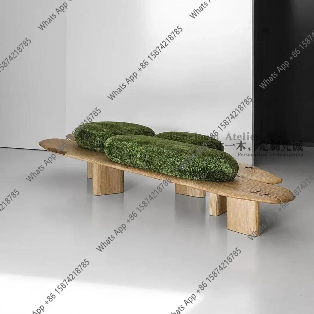 Bedroom wabi-sabi wind antique designer solid wood fabric sofa cloakroom shoe changing stool bedside stool bench
Bedroom wabi-sabi wind antique designer solid wood fabric sofa cloakroom shoe changing stool bedside stool bench