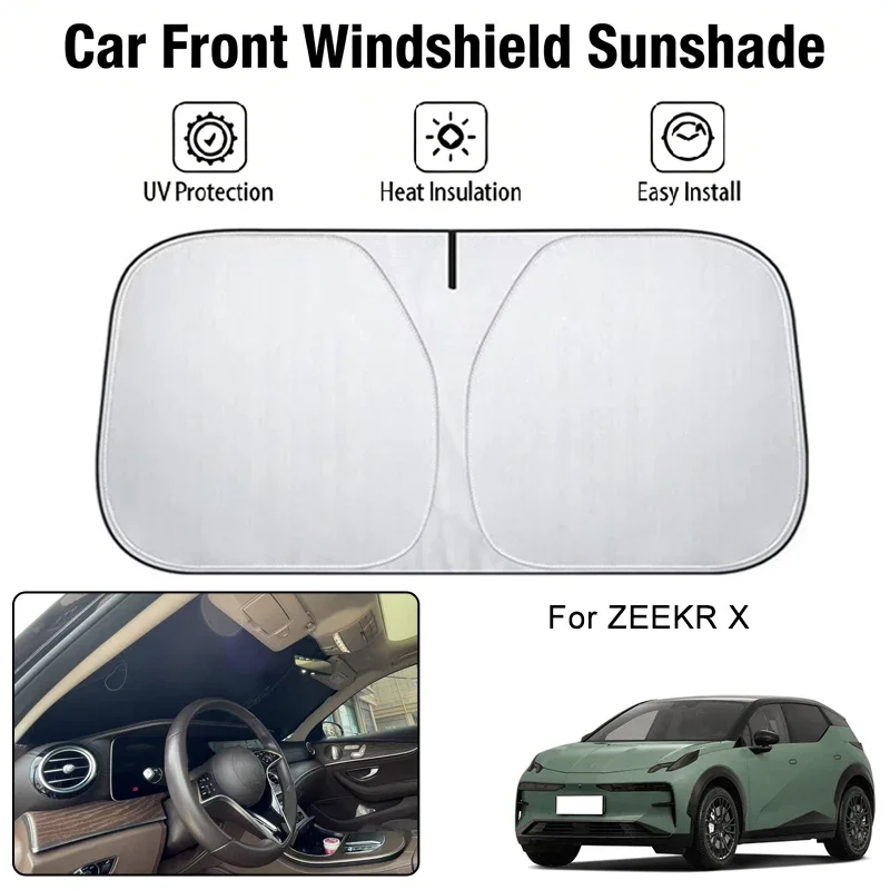 Foldable Car Windshield Sun Shade UV Block Heat Insulation For ZEEKR X Interior Protection Accessories
Foldable Car Windshield Sun Shade UV Block Heat Insulation For ZEEKR X Interior Protection Accessories