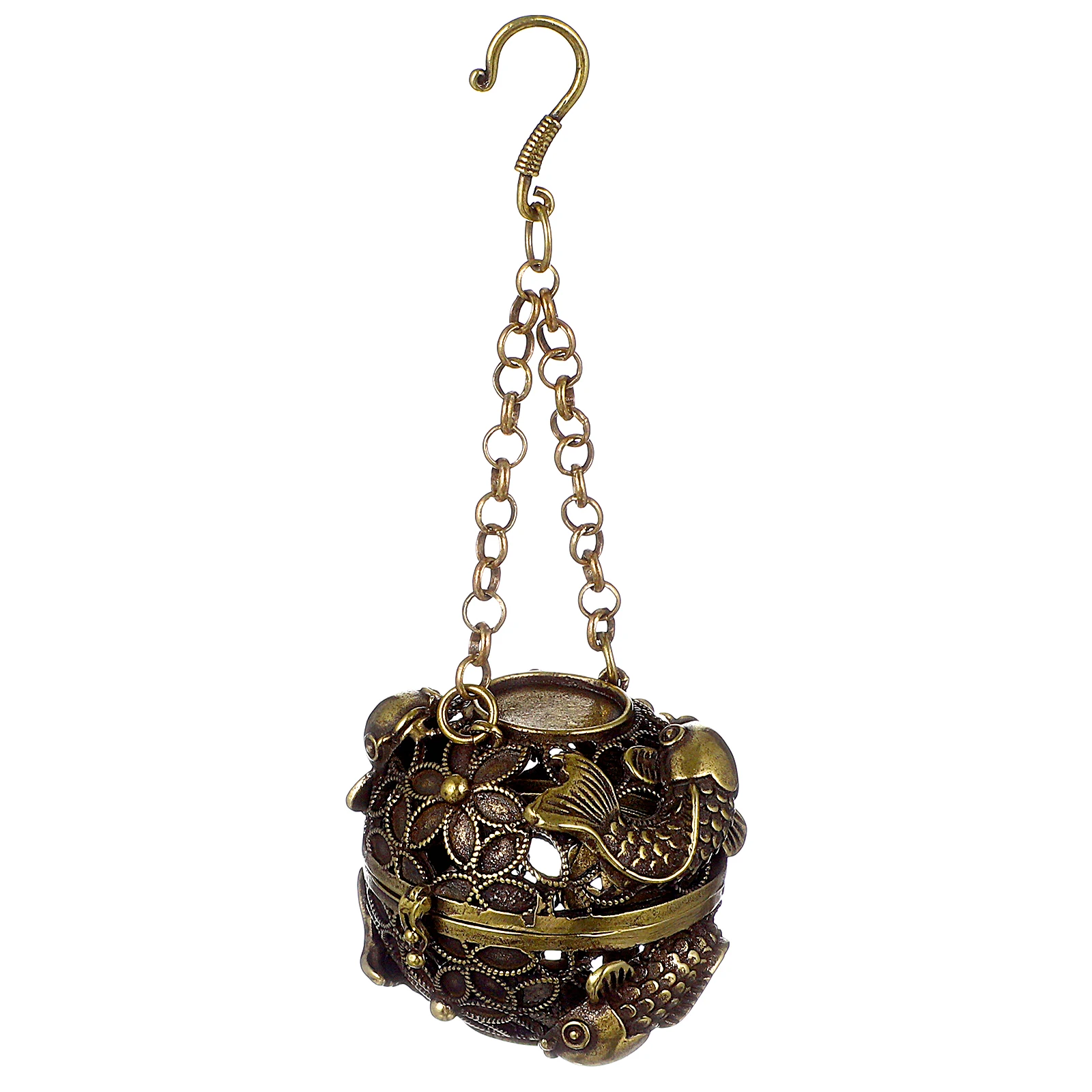 Copper Incense Holder Aromatherapy Hanging Burner Chain Home Decor Supplies Sage Bath Office Aromatherapy Ball Incense Cone
Copper Incense Holder Aromatherapy Hanging Burner Chain Home Decor Supplies Sage Bath Office Aromatherapy Ball Incense Cone