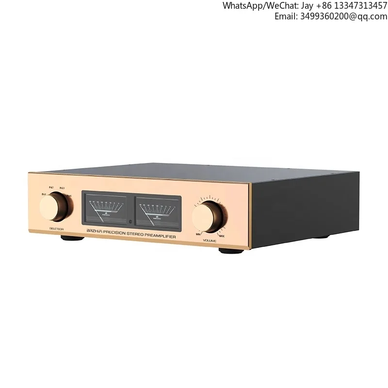 Популярный клон усилителя Accuphase C-245, балансный предусилитель класса A с пультом дистанционного управления, высококачественный предусилитель.
Популярный клон усилителя Accuphase C-245, балансный предусилитель класса A с пультом дистанционного управления, высококачественный предусилитель.