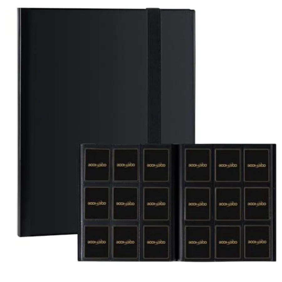 Card Binder 9 Pocket Storage 360 Card Binder, Trading Card Binder Senior and Sturdy Side-Loading Album, Intended For YuGiOh, MT
Card Binder 9 Pocket Storage 360 Card Binder, Trading Card Binder Senior and Sturdy Side-Loading Album, Intended For YuGiOh, MT