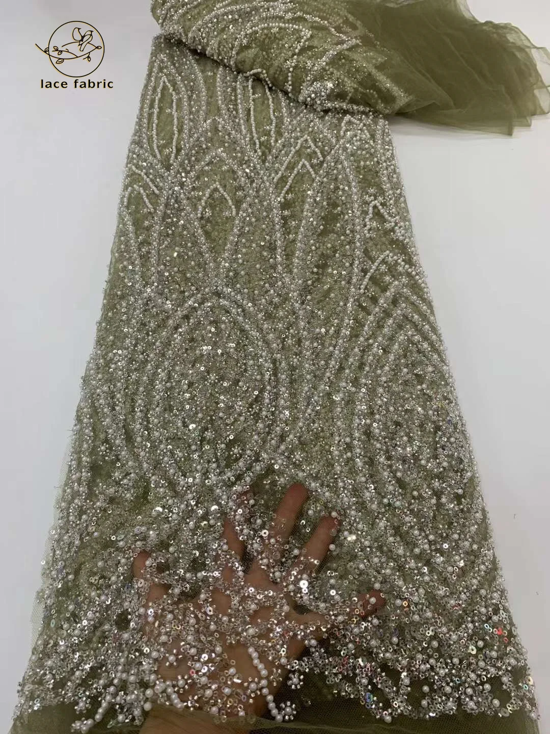African Sequins Lace Fabric 2024 High Quality Lace Nigerian French Tulle Beaded Lace Fabrics For Sewing Wedding Party Dresses
African Sequins Lace Fabric 2024 High Quality Lace Nigerian French Tulle Beaded Lace Fabrics For Sewing Wedding Party Dresses