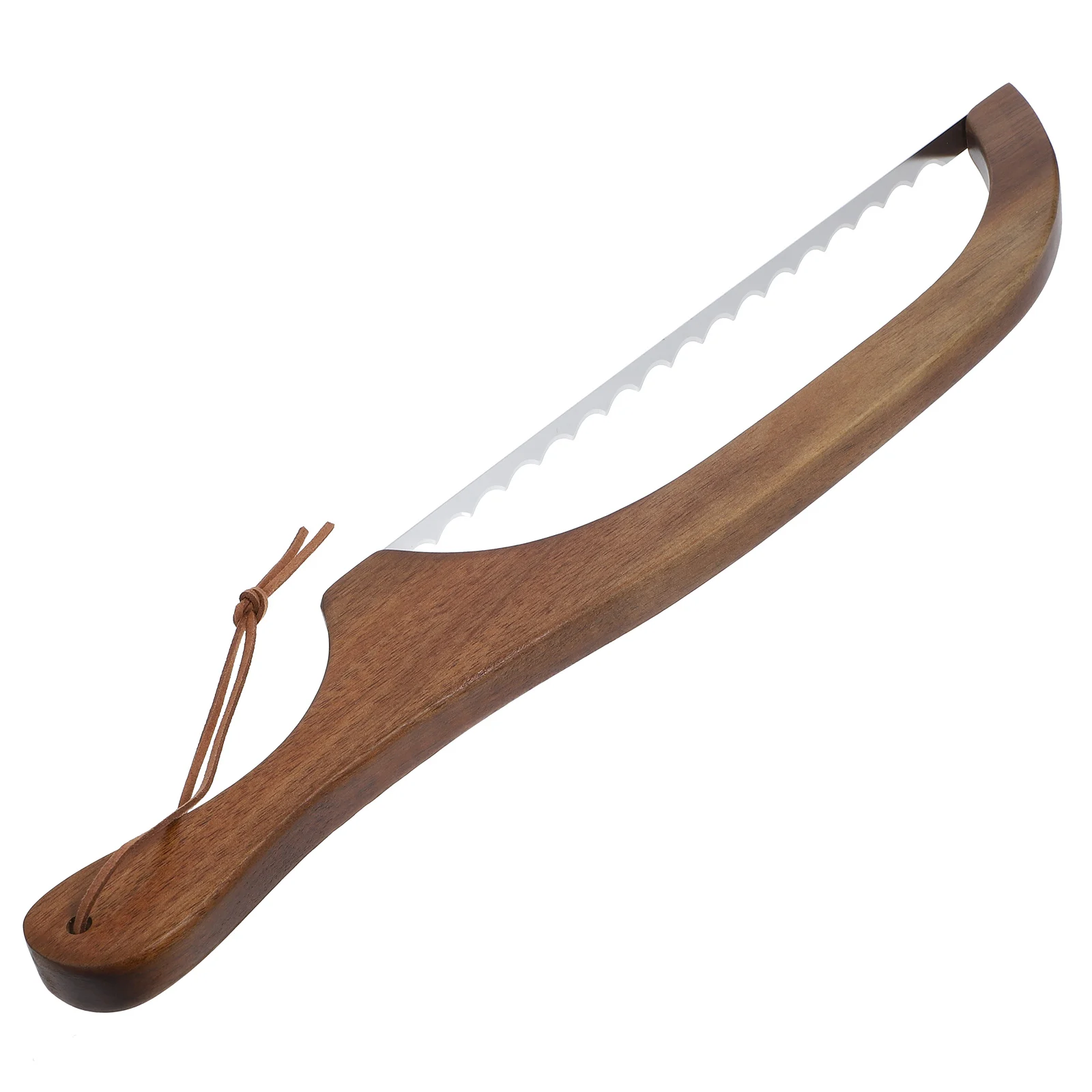 Wooden Bread Slicer 430 Stainless Steel Ergonomic Handle Reusable Baking Tool Cake Toast Bread Spreader Slice
Wooden Bread Slicer 430 Stainless Steel Ergonomic Handle Reusable Baking Tool Cake Toast Bread Spreader Slice