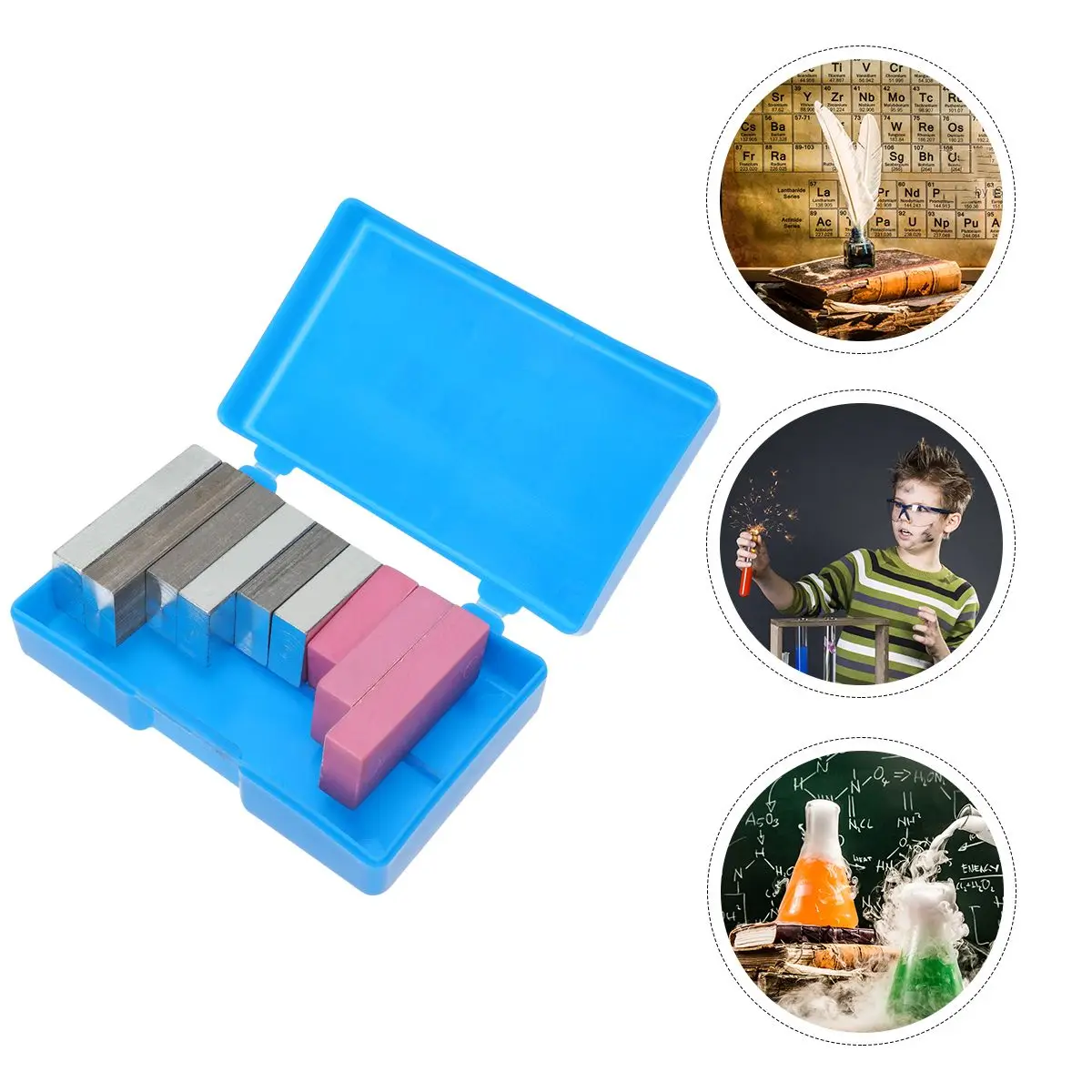 9 Pcs Density Experiment Block Aluminum Cuboid Group Iron Instrument Physics Kit Metal
9 Pcs Density Experiment Block Aluminum Cuboid Group Iron Instrument Physics Kit Metal