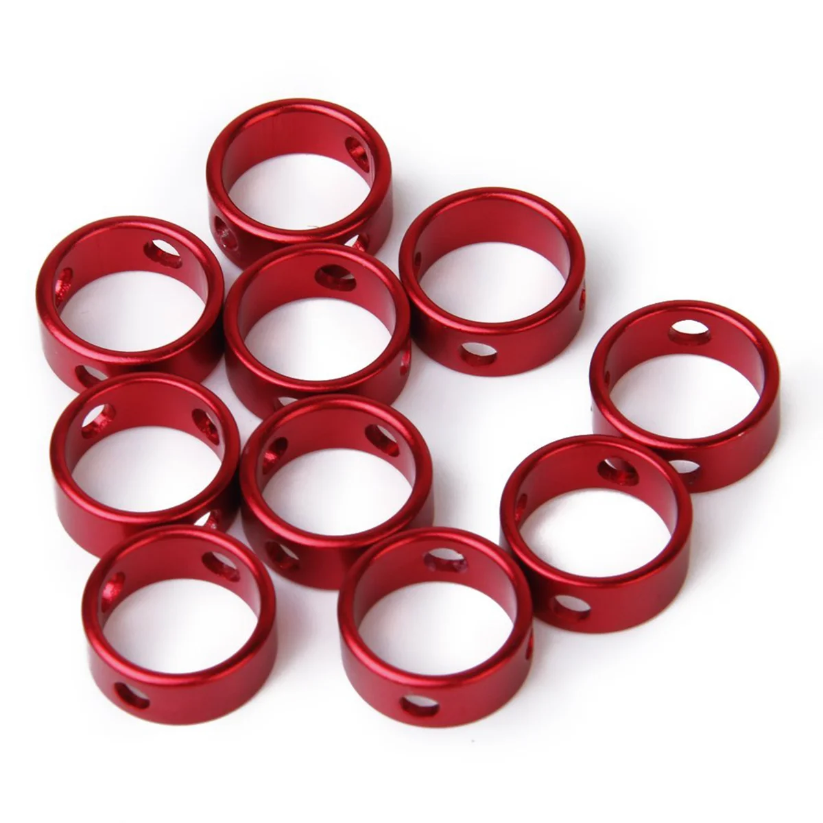10pcs Anti-slip 3-hole Aluminium Cord Rope Fastener Guyline Runners for Camping Hiking (Red) Anti rope fastener
10pcs Anti-slip 3-hole Aluminium Cord Rope Fastener Guyline Runners for Camping Hiking (Red) Anti rope fastener
