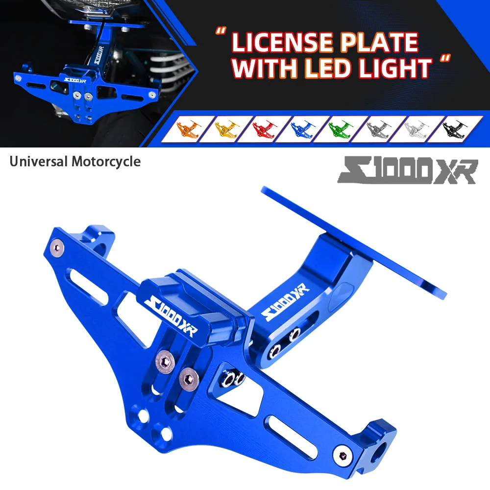 Motorcycle License Plate Holder Bracket Turn Signal Indicator Lights For BMW S1000XR S1000 XR 2017 2018 2019 2020 2021 2022 2023
Motorcycle License Plate Holder Bracket Turn Signal Indicator Lights For BMW S1000XR S1000 XR 2017 2018 2019 2020 2021 2022 2023