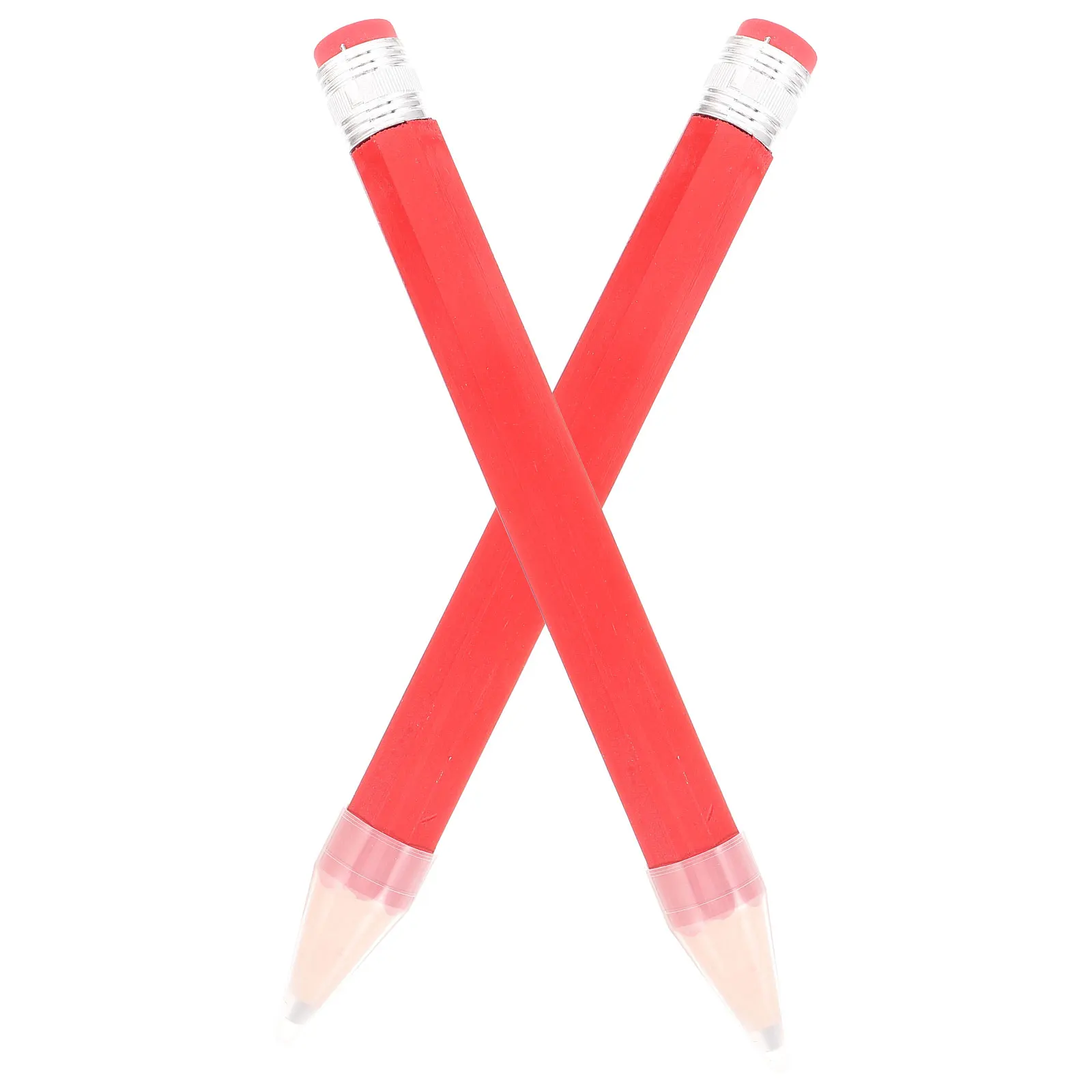 2pcs Large Pencils Colored Drawing Writing Props Long Wooden Child Clear Plastic Case Protected Not Easy to Break
2pcs Large Pencils Colored Drawing Writing Props Long Wooden Child Clear Plastic Case Protected Not Easy to Break