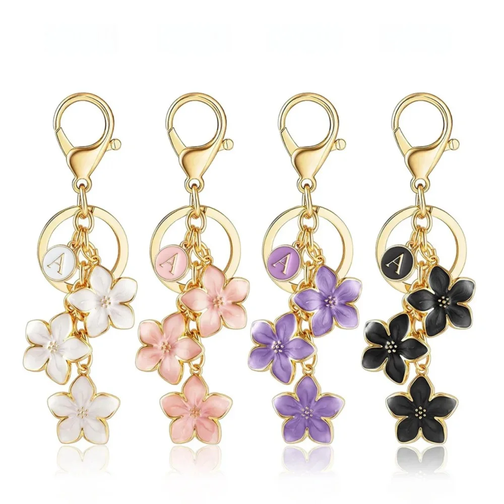 HOLIN New Pink Flower Pendant Keychain A Letters Pendant Bag Car Key Pendant Purple Bag Charms
HOLIN New Pink Flower Pendant Keychain A Letters Pendant Bag Car Key Pendant Purple Bag Charms