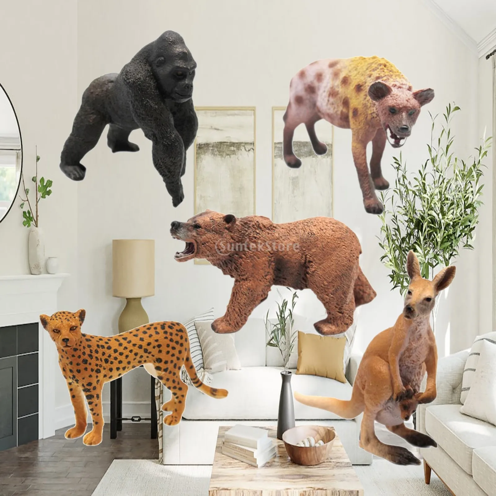 5Pcs Animals Model Miniatures Ornament Educational Learning Toys for Girls
5Pcs Animals Model Miniatures Ornament Educational Learning Toys for Girls