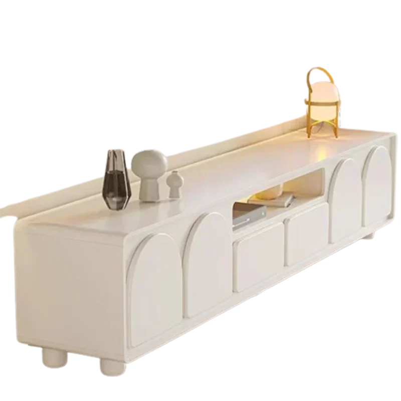 French Style White TV Cabinet Floor Modern Simple Small Apartment TV Cabinet Wooden Center Muebles Hot Selling
French Style White TV Cabinet Floor Modern Simple Small Apartment TV Cabinet Wooden Center Muebles Hot Selling