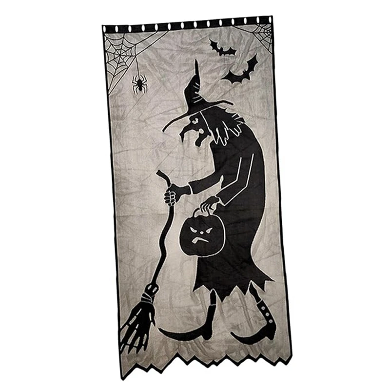 A26I-Easy To Install Witch Door Curtain To Increase The Atmosphere Halloween Disposable Decoration
A26I-Easy To Install Witch Door Curtain To Increase The Atmosphere Halloween Disposable Decoration