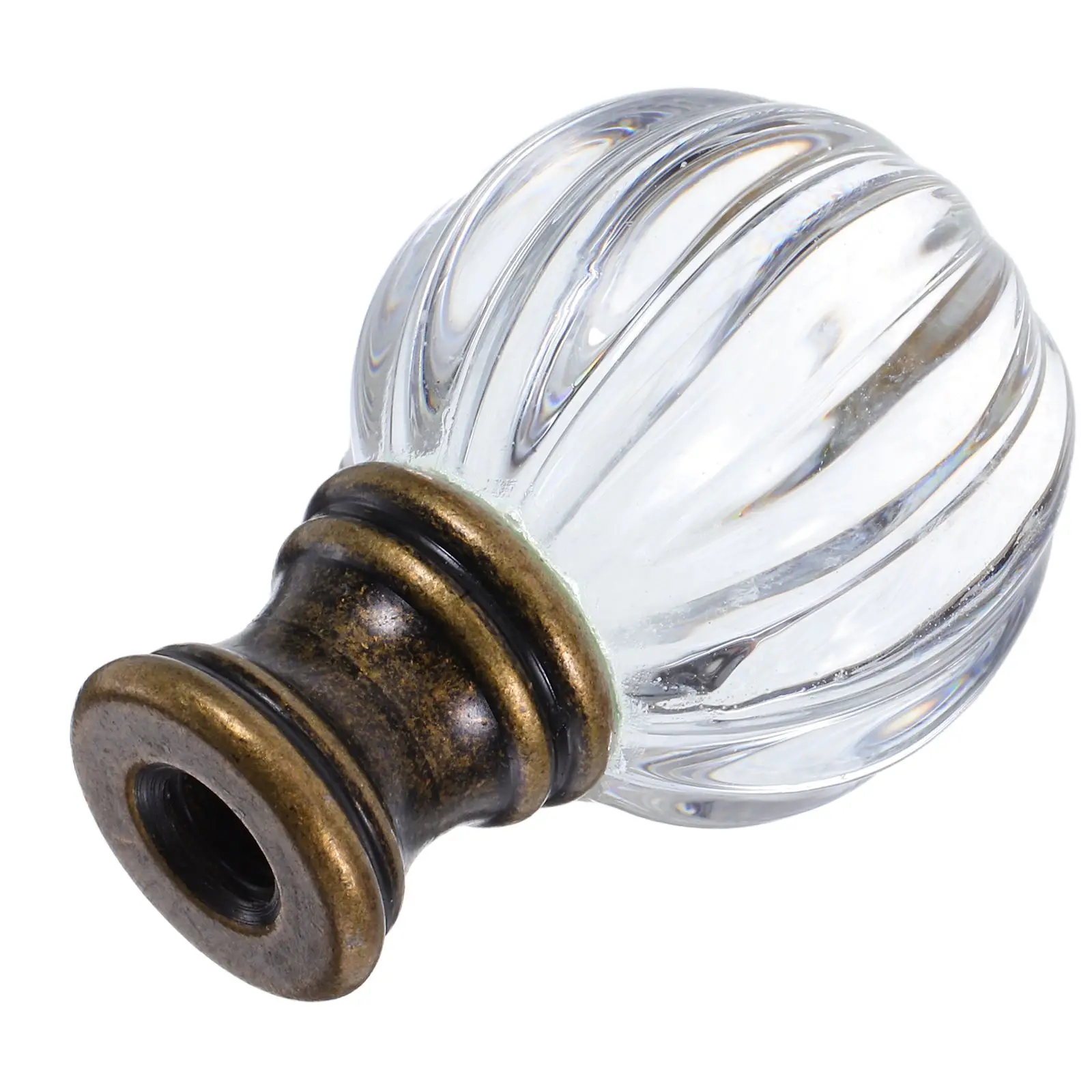 Wave Decorative Lamp Finials Glass Light Knobs for Floor Desk Lamps Copper Large Shades Easy Install Durable Modern Bedroom
Wave Decorative Lamp Finials Glass Light Knobs for Floor Desk Lamps Copper Large Shades Easy Install Durable Modern Bedroom
