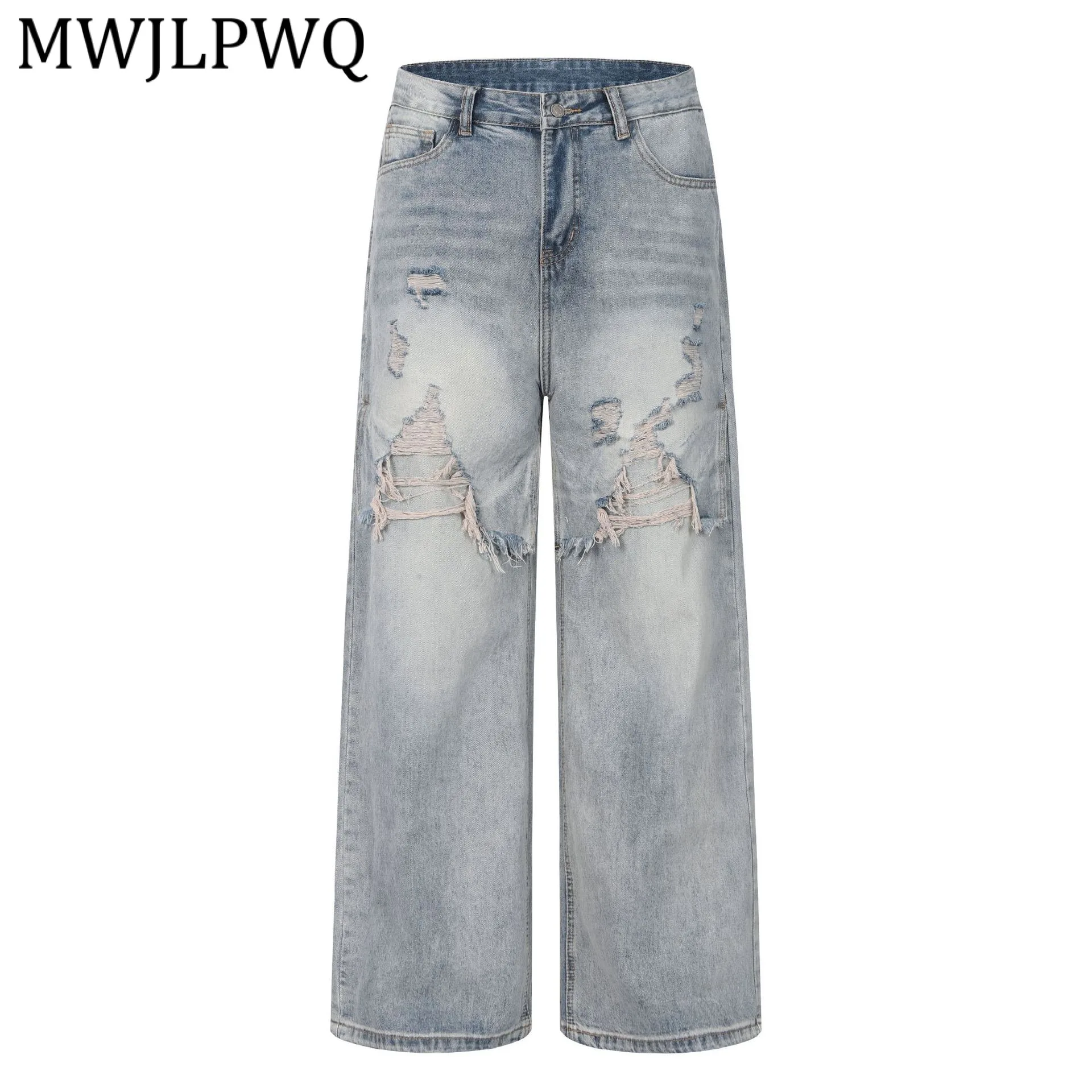 MWJLPWQ Street Style American Design Jeans For Men And Women Hole Distressed Niched Straight-Leg Trousers 2026 Spring New 14696
MWJLPWQ Street Style American Design Jeans For Men And Women Hole Distressed Niched Straight-Leg Trousers 2026 Spring New 14696
