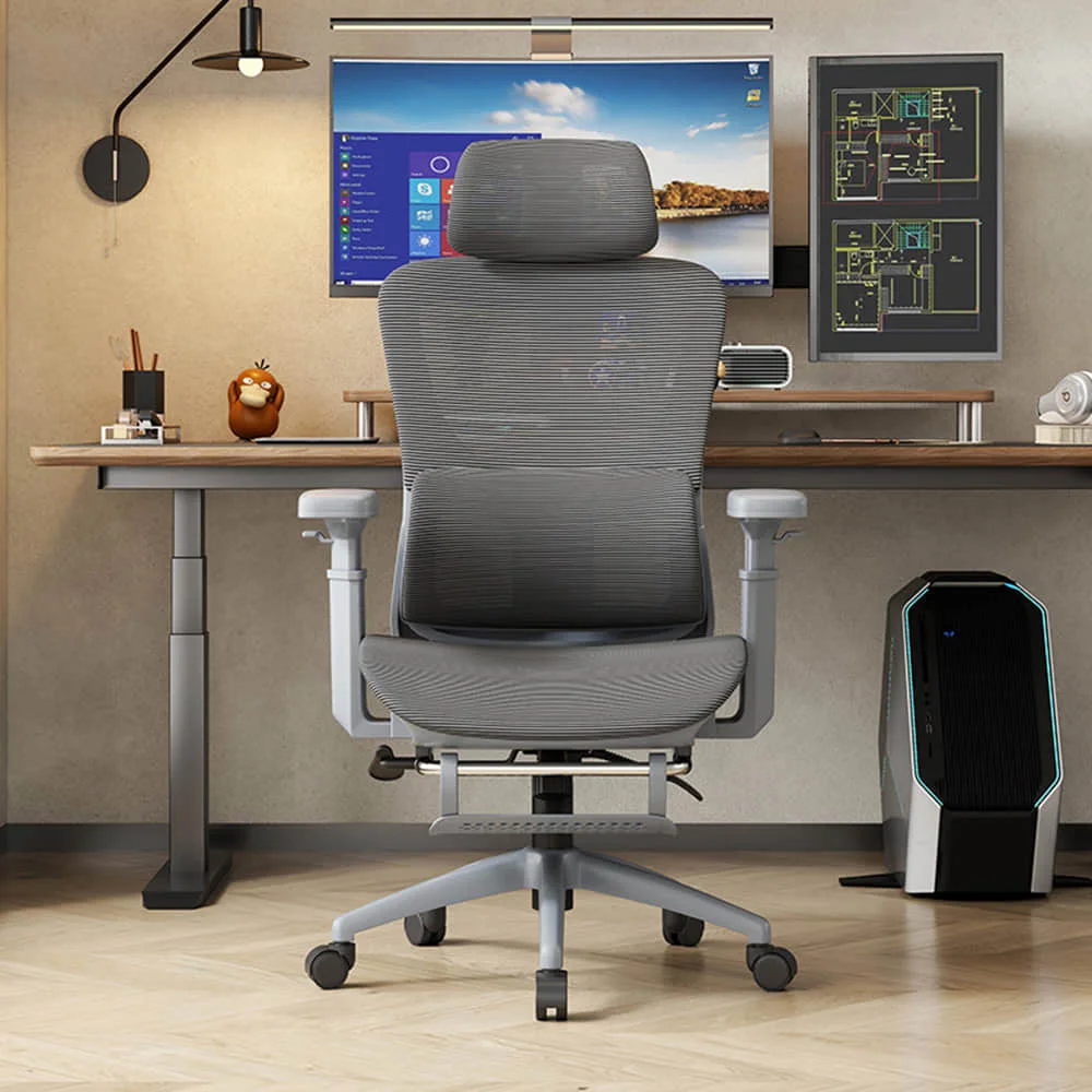Ergonomic Adjustable Study Chair Swivel Office Computer Chair with Backrest Hollow Design for Long Sitting
Ergonomic Adjustable Study Chair Swivel Office Computer Chair with Backrest Hollow Design for Long Sitting