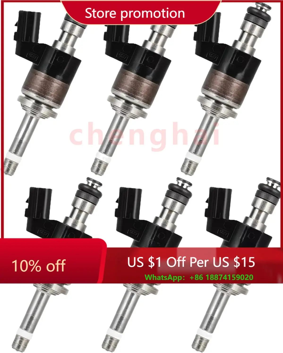 ДЛЯ 6x топливная форсунка 16010RLV305 16010RLV315 Форсунка 
ДЛЯ 6x топливная форсунка 16010RLV305 16010RLV315 Форсунка