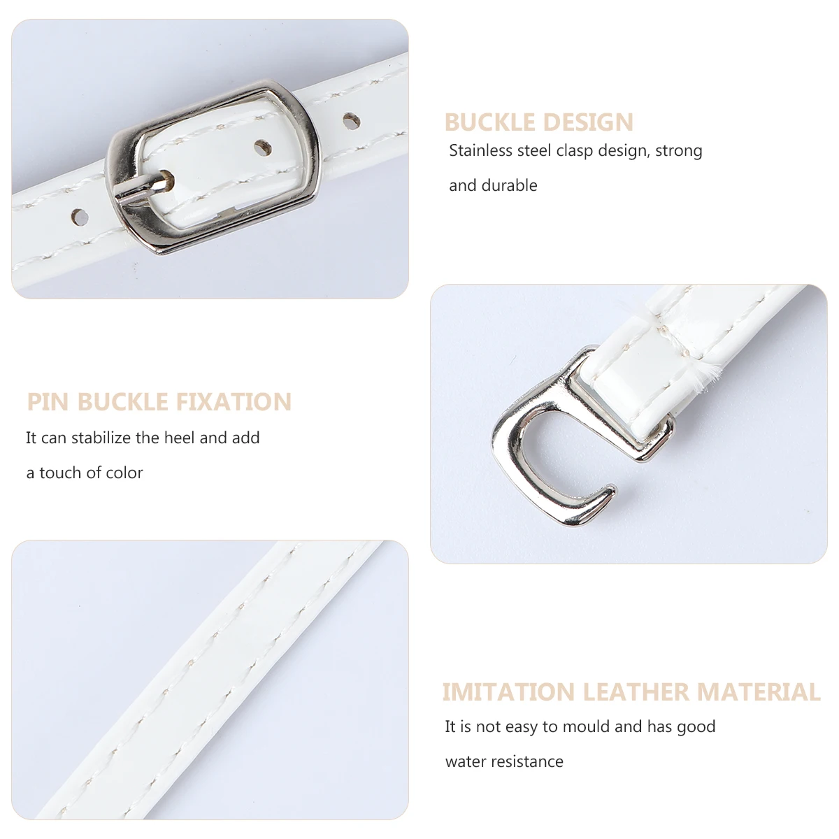 Anti-drop Shoelaces Strap Extension Detachable Band Elastic High Heel Straps Heels Extender Replacement
Anti-drop Shoelaces Strap Extension Detachable Band Elastic High Heel Straps Heels Extender Replacement