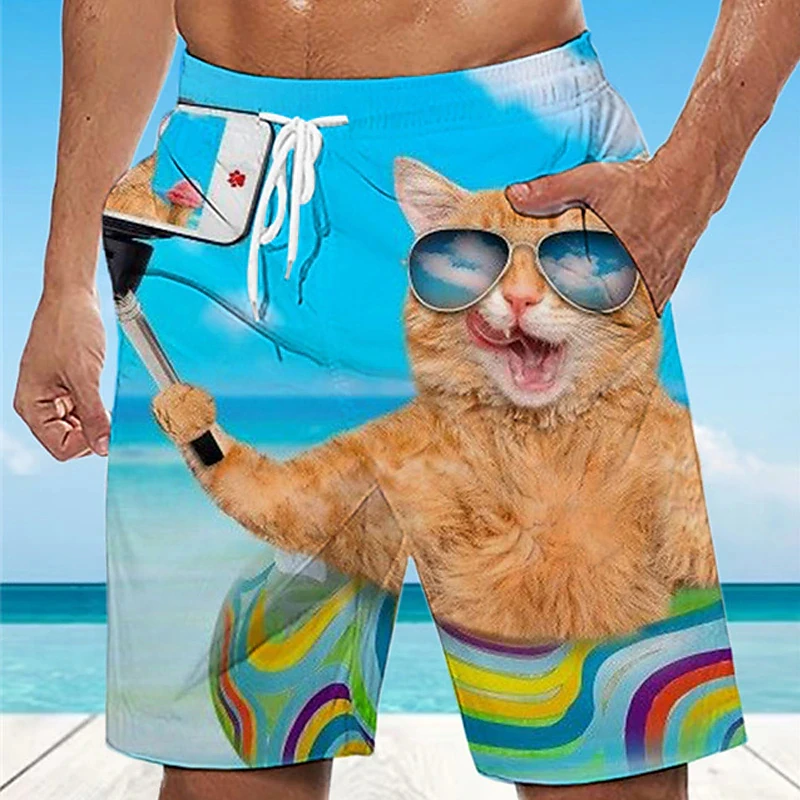 Animal Casual Shorts Men Women Manga Cartoon Sports Gym Shorts Fitness 3D Print Funny Cat Quick Dry Board Shorts Summer Male2025
Animal Casual Shorts Men Women Manga Cartoon Sports Gym Shorts Fitness 3D Print Funny Cat Quick Dry Board Shorts Summer Male2025
