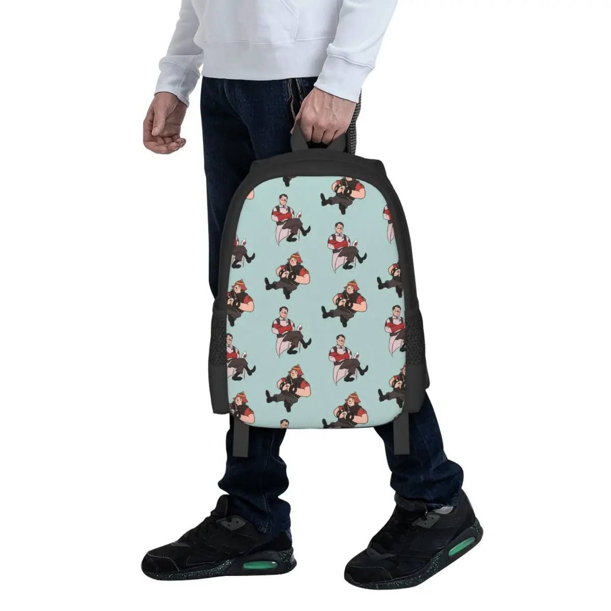TF2 - Heavy And Medic Pocket Friends! Student Backpack School Bag Hiking Travel Daypack Boys Girls Fashion Bookbag Shoulder Bags
TF2 - Heavy And Medic Pocket Friends! Student Backpack School Bag Hiking Travel Daypack Boys Girls Fashion Bookbag Shoulder Bags