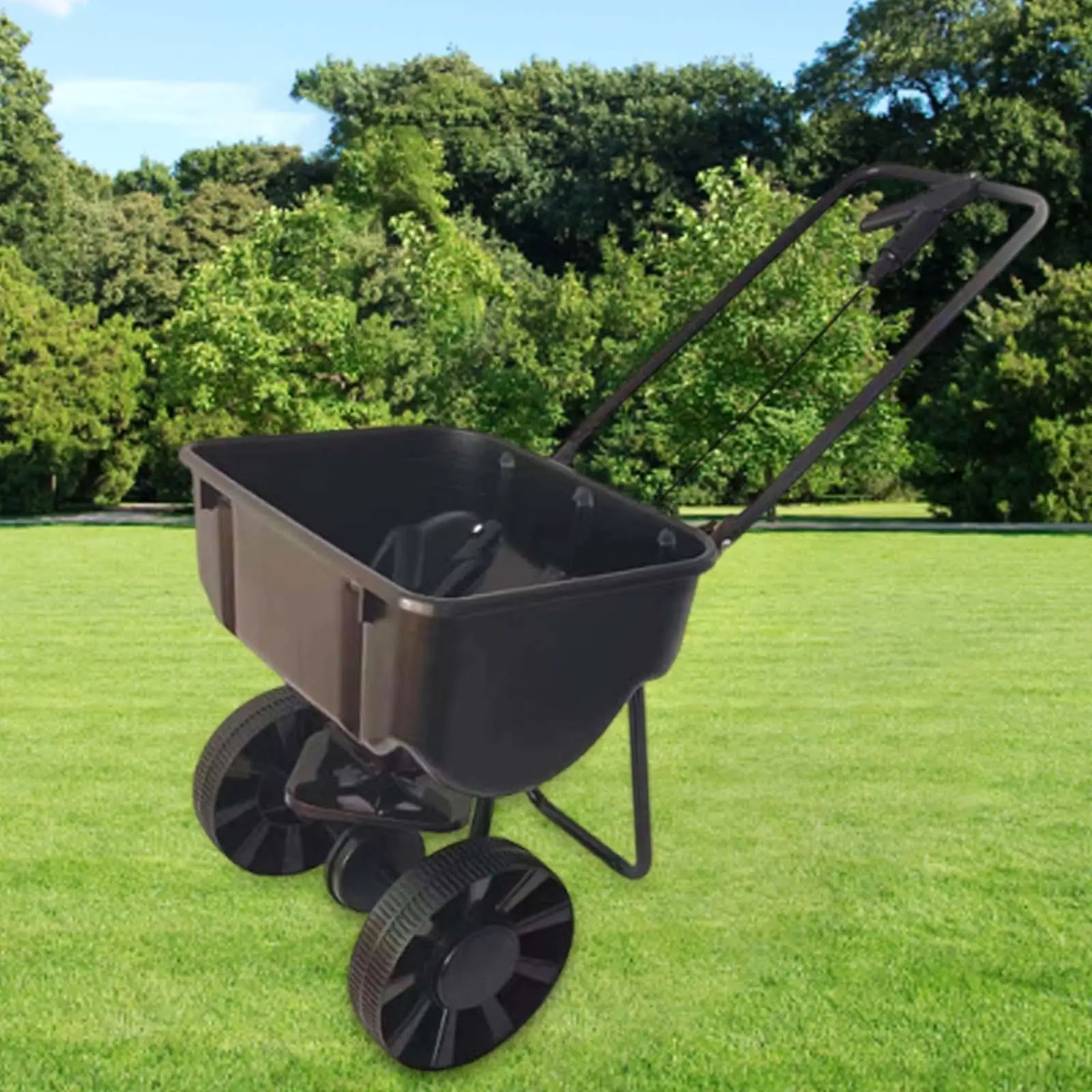 Broadcast Spreader Sturdy Easy to Use for Seed Large Capacity Gardening Tool
Broadcast Spreader Sturdy Easy to Use for Seed Large Capacity Gardening Tool
