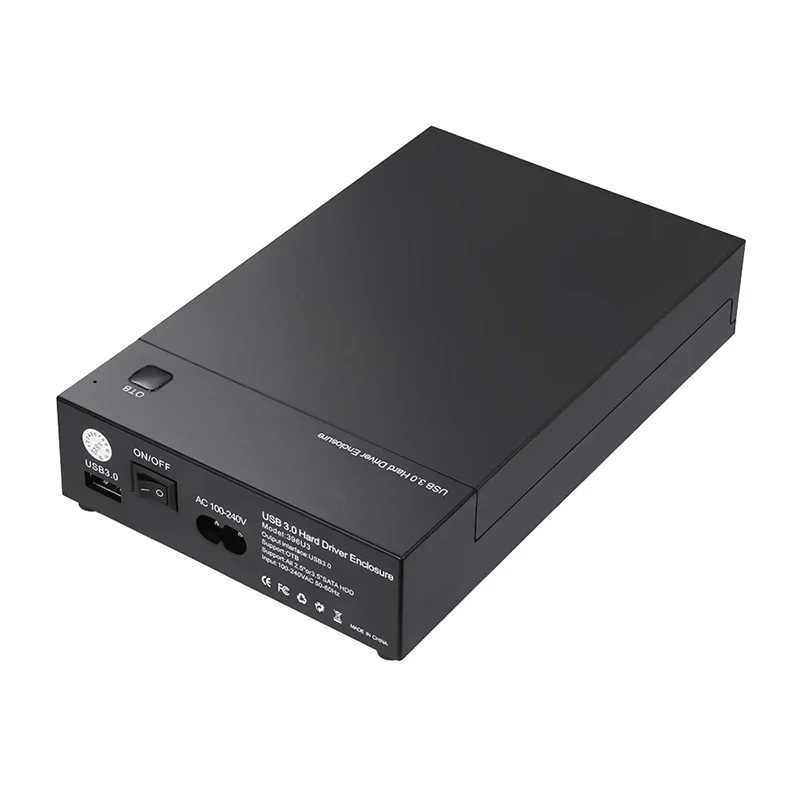 ATP-USB 3.0 3.5In SATA Hard Drive Disk External Enclosure SSD HDD Disk Case Support 16TB Drives Backup US Plug
ATP-USB 3.0 3.5In SATA Hard Drive Disk External Enclosure SSD HDD Disk Case Support 16TB Drives Backup US Plug