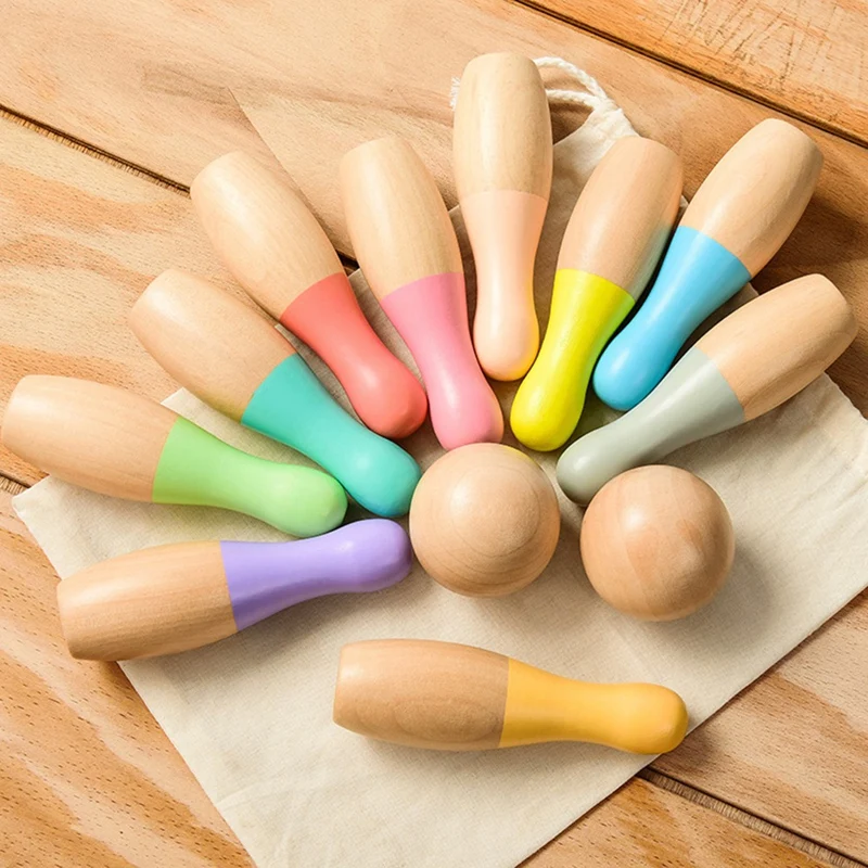 Wooden Bowling Toy Fine Workmanship Safe Use Wooden Kids Indoor Outdoor Bowling Toys Kids Bowling Set Interactive Toy
Wooden Bowling Toy Fine Workmanship Safe Use Wooden Kids Indoor Outdoor Bowling Toys Kids Bowling Set Interactive Toy