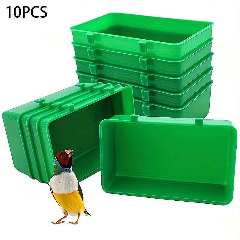 10pcs Bird Water Bath Tub Pet Bird Bowl Parrots Parakeet Birdbath Cage Hanging Small Parrot Cage Pet Bird Cage Accessories
10pcs Bird Water Bath Tub Pet Bird Bowl Parrots Parakeet Birdbath Cage Hanging Small Parrot Cage Pet Bird Cage Accessories